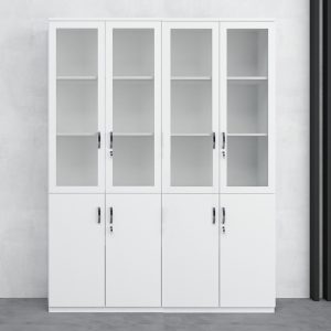 Novo Series Full Height Cabinet With Glass Door