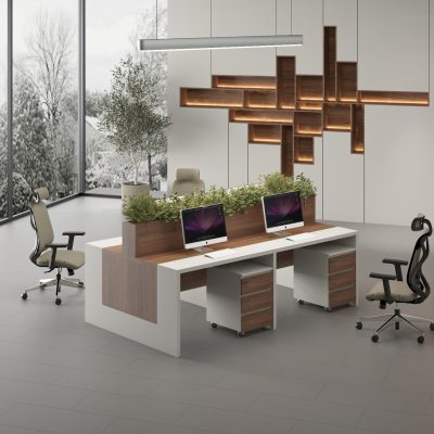 Smart Office Workstation Table Solutions in Fujairah