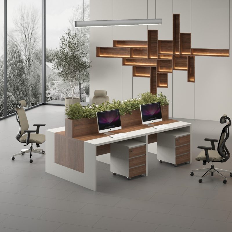 Smart Office Workstation Table Solutions in Fujairah