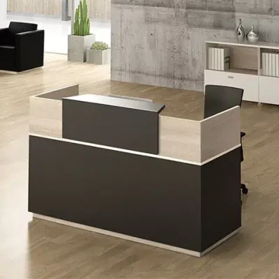 53. Custom-Made Reception Tables for UAE Offices