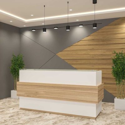 Best Compact Reception Desks for UAE Clinics