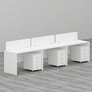 Galaxy Series 3-Person Workstation