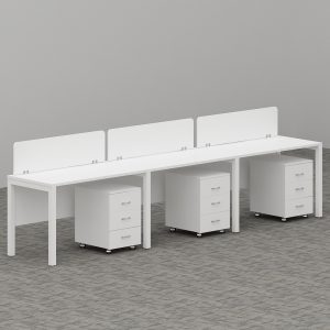 Galaxy Series 3-Person Workstation