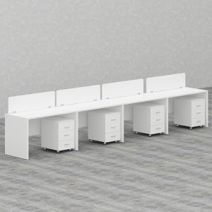 Galaxy Series 4-Person Workstation