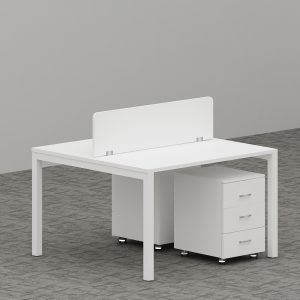 Galaxy Series Cluster of 2x Face to Face Workstation
