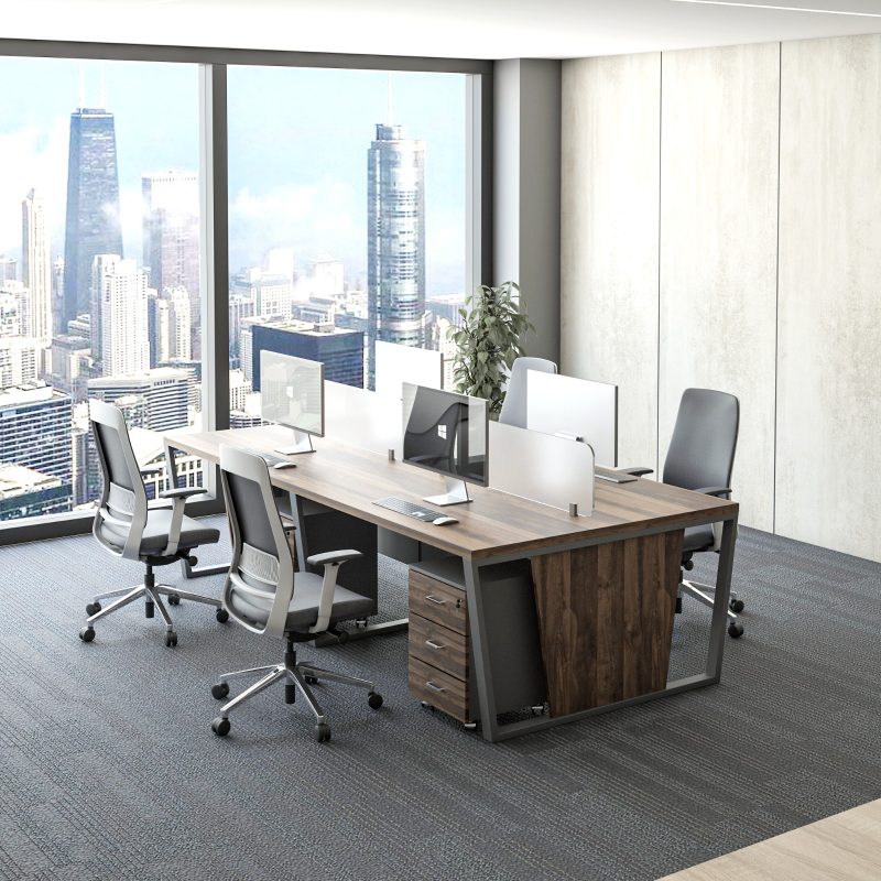 Office Workstation Tables for Corporate Interiors in Fujairah
