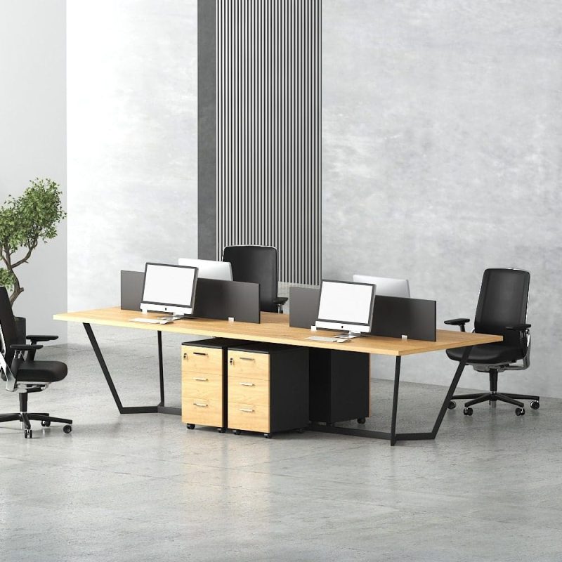 Office Workstation Tables for UAE Corporate Standards in Fujairah