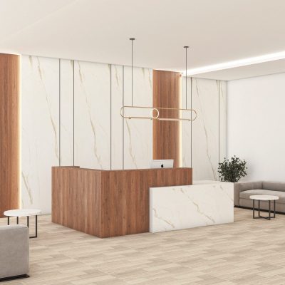 Reception Table Color Trends in UAE Offices