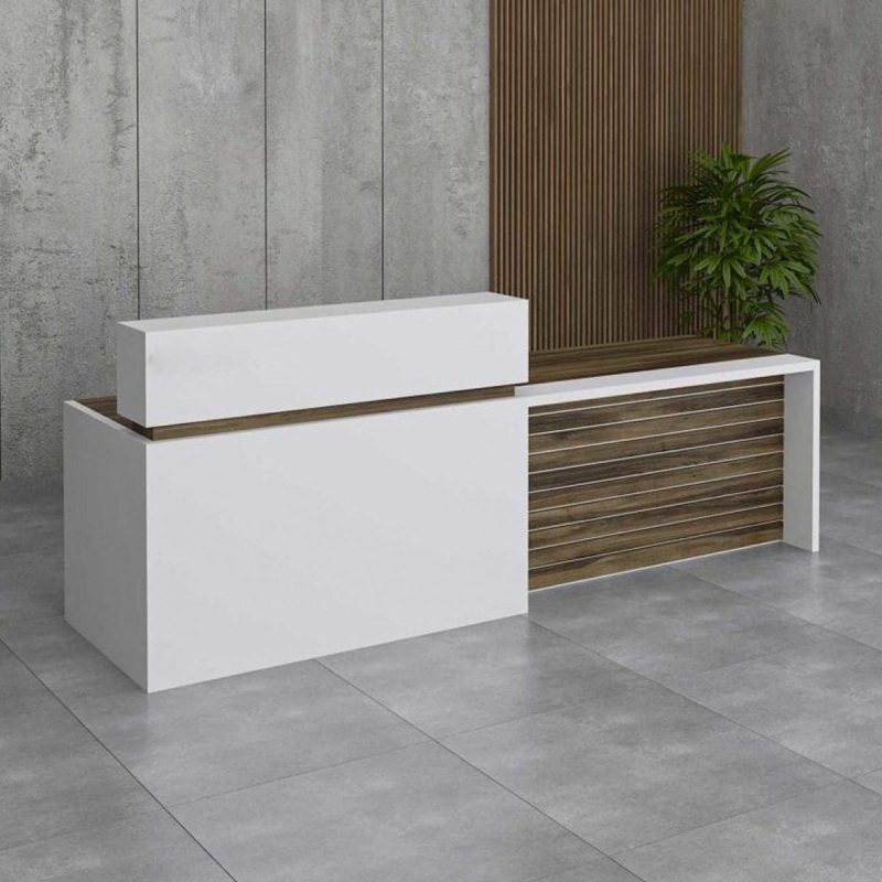 Modern Compact Reception Desks for Small UAE Offices