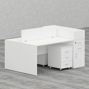 Rayan Series 2-Person Workstation With Storage