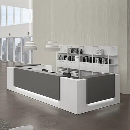 17 Office Concept Furniture - Office Furniture Manufacturer & Supplier in Dubai Allison Reception Table