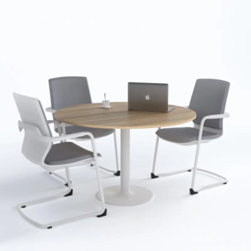 4 1 Office Concept Furniture - Office Furniture Manufacturer & Supplier in Dubai Albert Round Meeting Table