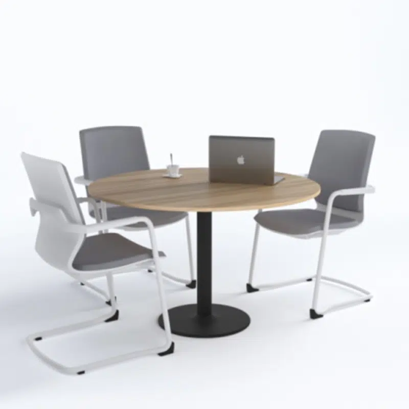 5 1 Office Concept Furniture - Office Furniture Manufacturer & Supplier in Dubai Rolf Round Meeting Table
