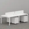 Galaxy Series Cluster of 4x Face to Face Workstation Office Concept Furniture - Office Furniture Manufacturer & Supplier in Dubai Galaxy Series Cluster of 4x Face to Face Workstation Office Concept Furniture - Office Furniture Manufacturer & Supplier in Dubai