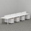 Galaxy Series Cluster of 8x Face to Face Workstation Office Concept Furniture - Office Furniture Manufacturer & Supplier in Dubai Galaxy Series Cluster of 8x Face to Face Workstation Office Concept Furniture - Office Furniture Manufacturer & Supplier in Dubai