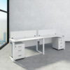 Novo Series 2 Person Workstation Office Concept Furniture - Office Furniture Manufacturer & Supplier in Dubai Novo Series 2 Person Workstation Office Concept Furniture - Office Furniture Manufacturer & Supplier in Dubai