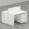 Rayan Series Cluster of 2x Face to Face Workstation Office Concept Furniture - Office Furniture Manufacturer & Supplier in Dubai