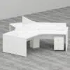 Rayan Series Cluster of 3 Person Workstation Office Concept Furniture - Office Furniture Manufacturer & Supplier in Dubai