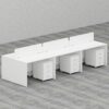 Rayan Series Cluster of 6x Face to Face Workstation Office Concept Furniture - Office Furniture Manufacturer & Supplier in Dubai Rayan Series Cluster of 6x Face to Face Workstation Office Concept Furniture - Office Furniture Manufacturer & Supplier in Dubai