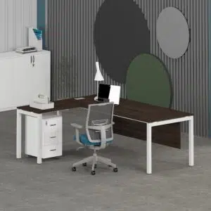 Alternative view of Matrix L-Shaped Executive Desk