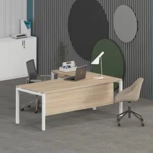 Grey Bardolino Oak 1 Office Concept Furniture - Office Furniture Manufacturer & Supplier in Dubai