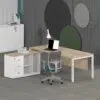 Grey Bardolino Oak 2 Office Concept Furniture - Office Furniture Manufacturer & Supplier in Dubai