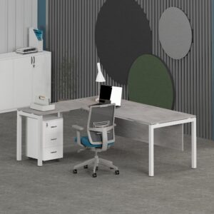 Light Grey Chicago Concrete Office Concept Furniture - Office Furniture Manufacturer & Supplier in Dubai