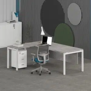 Light Grey Chicago Concrete Office Concept Furniture - Office Furniture Manufacturer & Supplier in Dubai