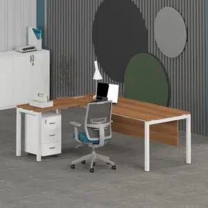 Natural Dijon Walnut Office Concept Furniture - Office Furniture Manufacturer & Supplier in Dubai