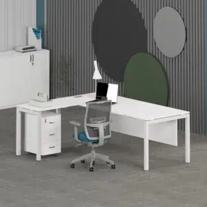 Matrix L-Shaped Executive Desk