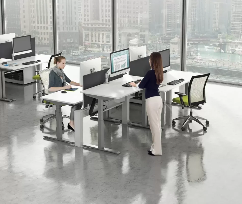 optimize your office a guide to sit stand desks in business bay 67eee94c58c76 Office Concept Furniture - Office Furniture Manufacturer & Supplier in Dubai